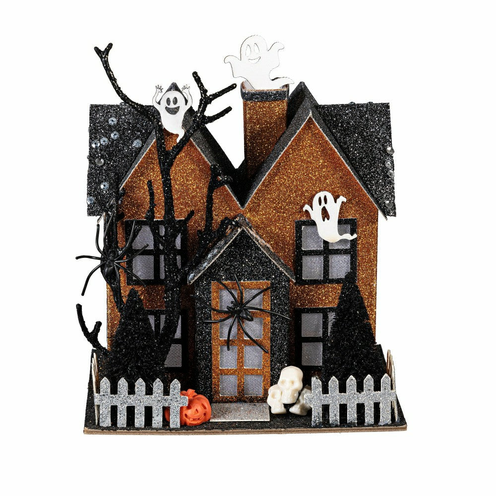 Haunted House LED Table Décor, 8.25"H | Plow & Hearth