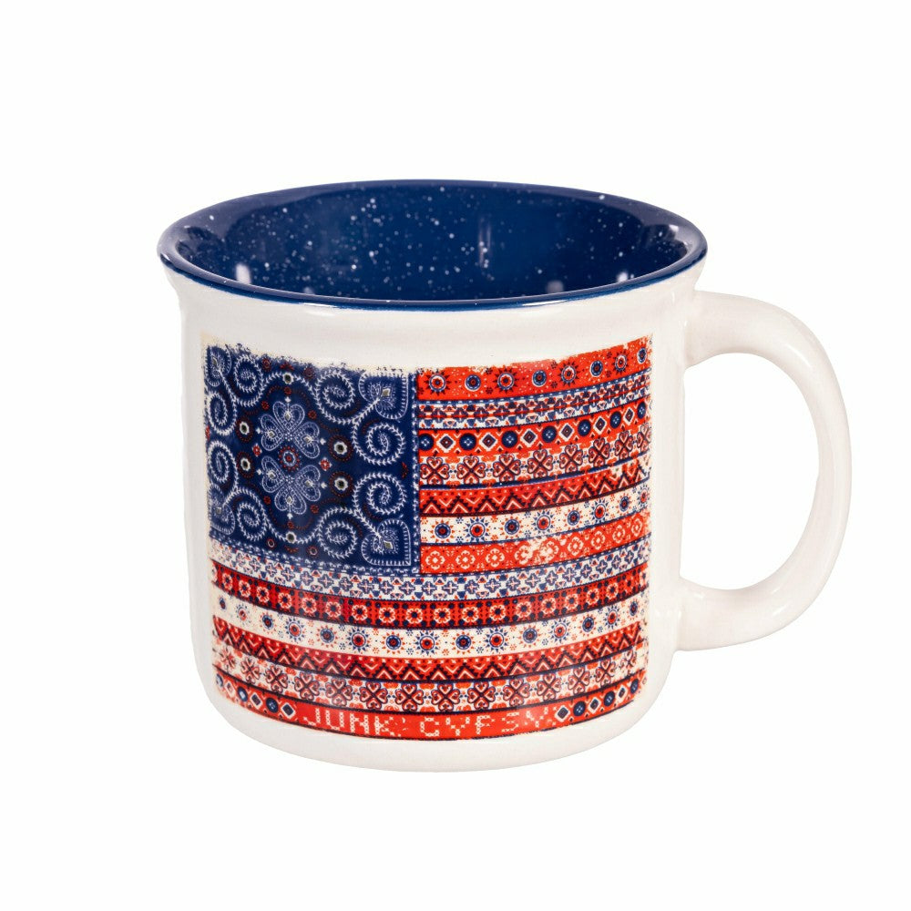 Americana BOHO by JG, Flag Camper Cup | Plow & Hearth
