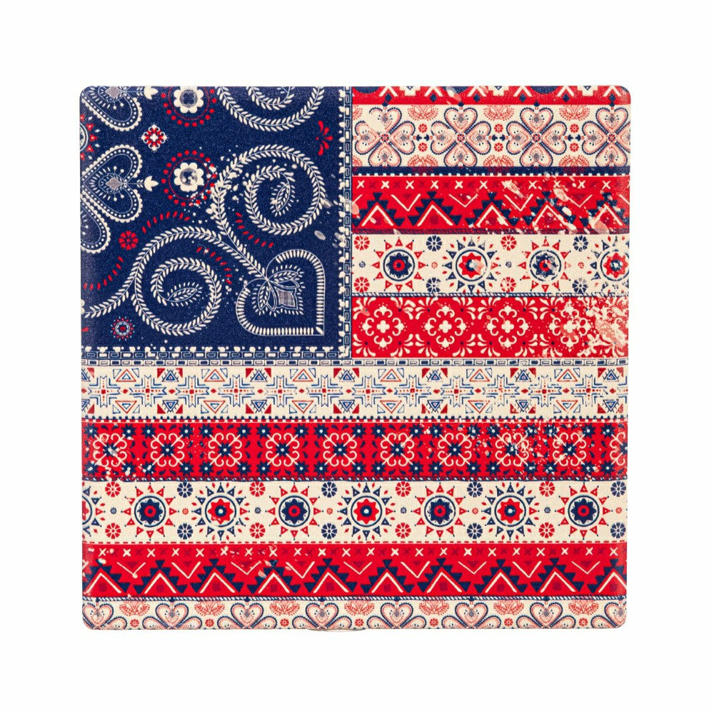 Americana BOHO by JG, Set Of 4 Coasters | Plow & Hearth
