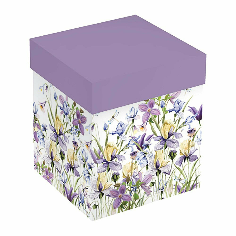 Golden Lilac Ceramic Cup O' Java, 17oz, Gift Box | Plow & Hearth