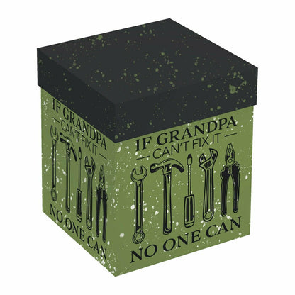 Grandpa Green Ceramic Cozy Cup, 15oz, Gift Box | Plow & Hearth