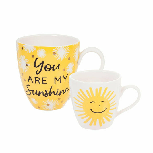 Mommy and Me Drinkware Gift Sets Ceramic Cup O' Java, You Are My Sunsh | Plow & Hearth