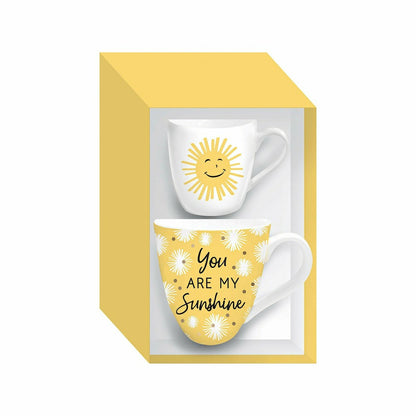 Mommy and Me Drinkware Gift Sets Ceramic Cup O' Java, You Are My Sunsh | Plow & Hearth