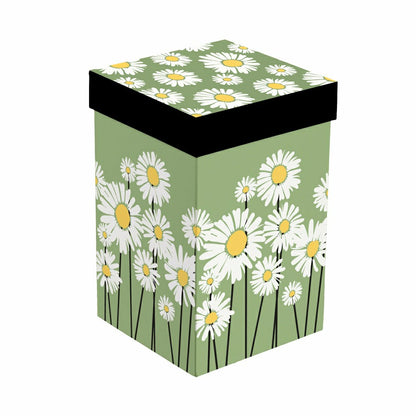 Cottage Garden Ceramic Perfect Cup, Daisies, 17oz, Gift Box | Plow & Hearth