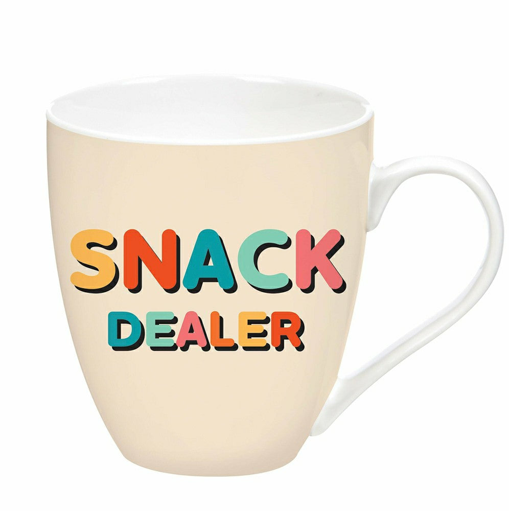 Drinkware Gift Set Ceramic Cup O' Java, Mommy and Me Snacks, 17oz & 7o | Plow & Hearth