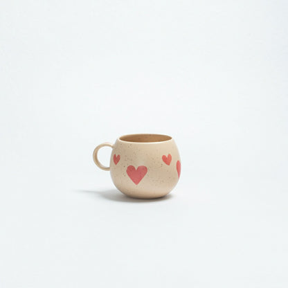Hearts Stoneware ceramic Mug 17oz - Limited Edition | Plow & Hearth