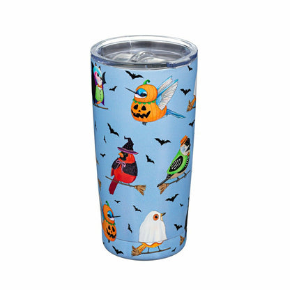 Witchy Warblers Double Wall Stainless Steel Tumbler, 20oz, Gift Box | Plow & Hearth