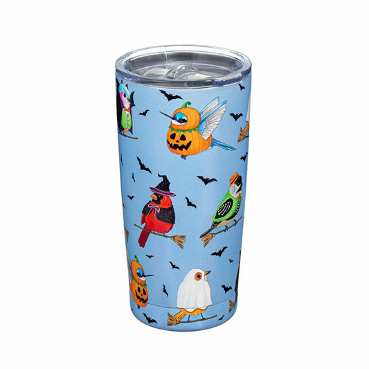 Witchy Warblers Double Wall Stainless Steel Tumbler, 20oz, Gift Box | Plow & Hearth