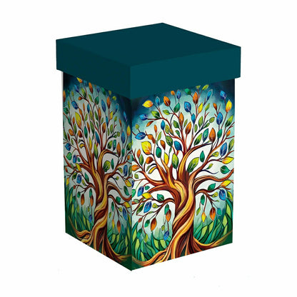 Harvest Blossom Tree Of Life Ceramic Perfect Cup, 17oz, Gift Box | Plow & Hearth