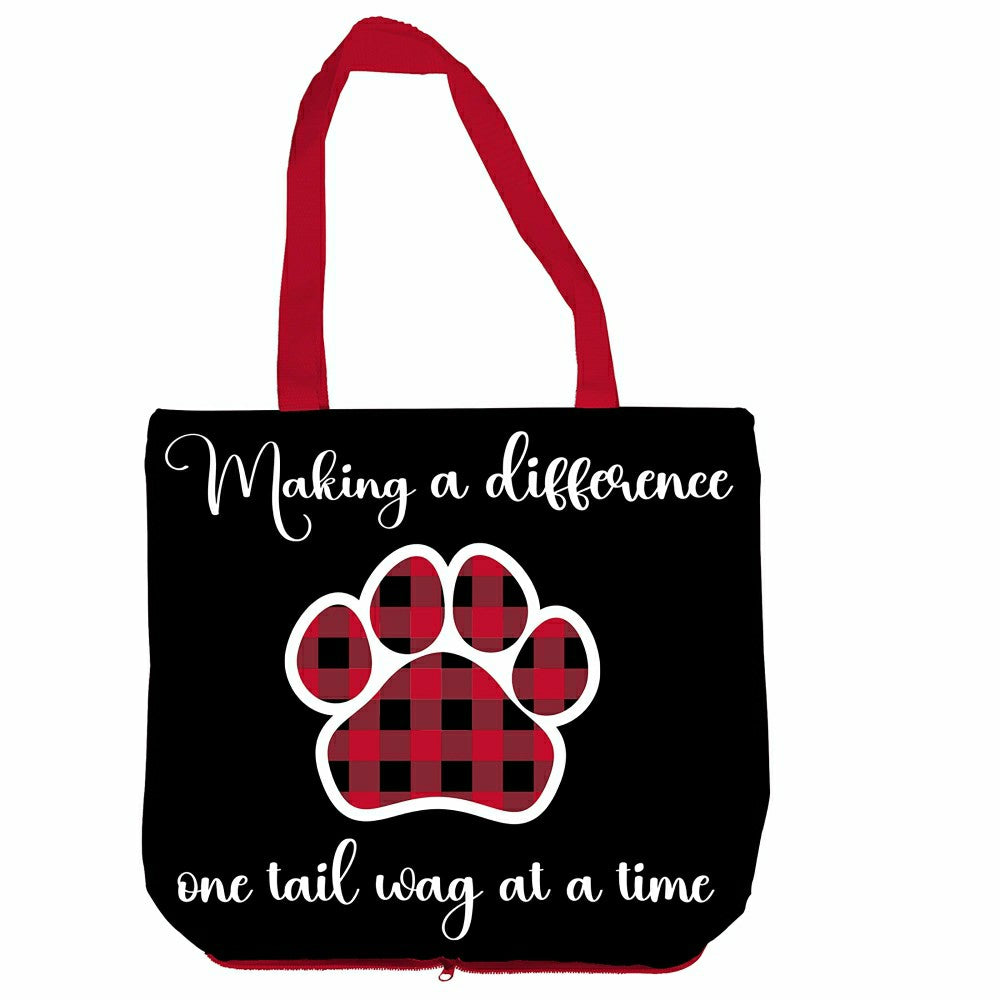 Making a Difference Ceramic Perfect Cup and Compact Tote Giftset, 17oz | Plow & Hearth