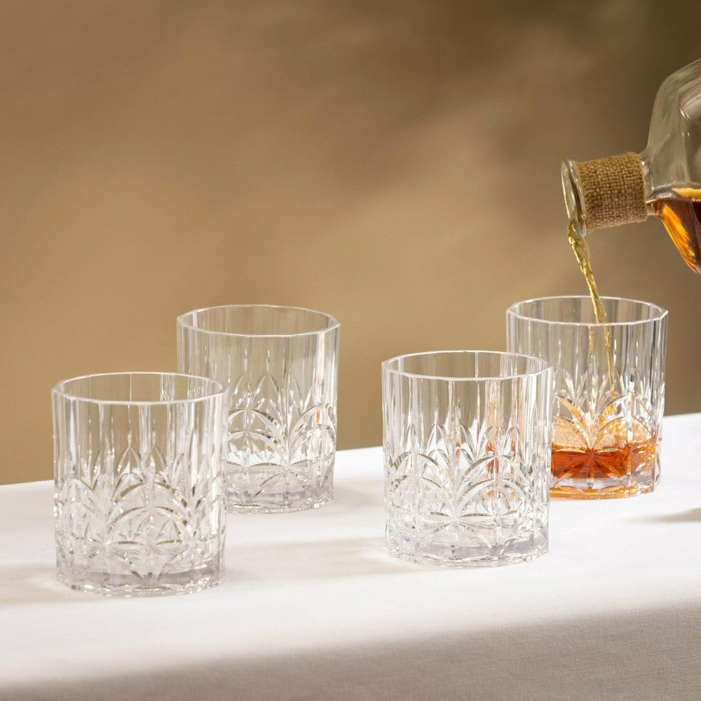 Shatterproof Low Tumbler, Set of 4, Gift Box | Plow & Hearth