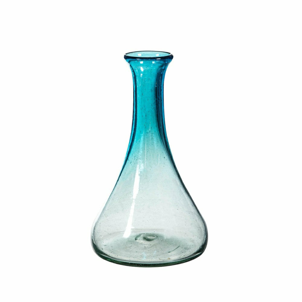 Bambeco Aqua Luster Wine Decanter, 36oz | Plow & Hearth