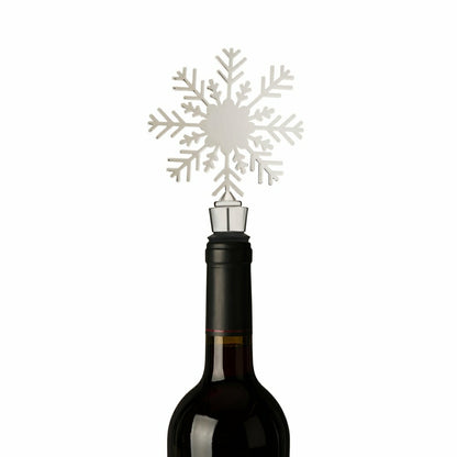 Holiday Snowflake Bottle Stopper | Plow & Hearth