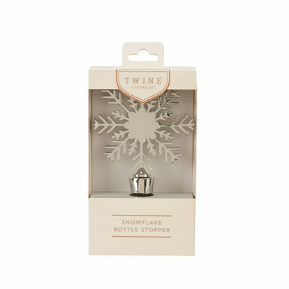 Holiday Snowflake Bottle Stopper | Plow & Hearth
