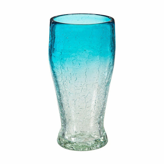 Bambeco Maya Aqua Pint Glass, 11oz | Plow & Hearth