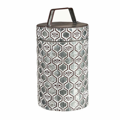 Embossed Honeycomb Storage Containers, Set of 2 | Plow & Hearth
