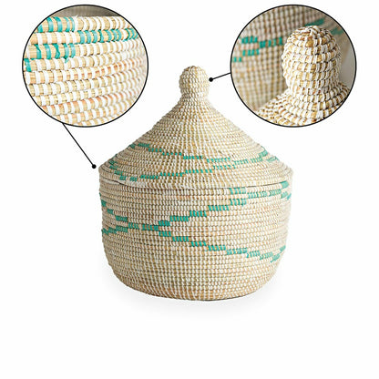 Senegalese Woven Warming Basket | Plow & Hearth
