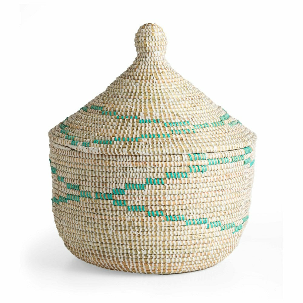 Senegalese Woven Warming Basket | Plow & Hearth