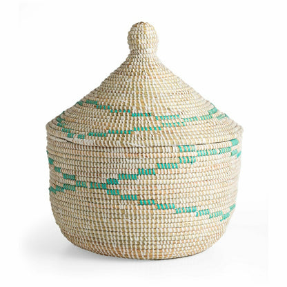 Senegalese Woven Warming Basket | Plow & Hearth