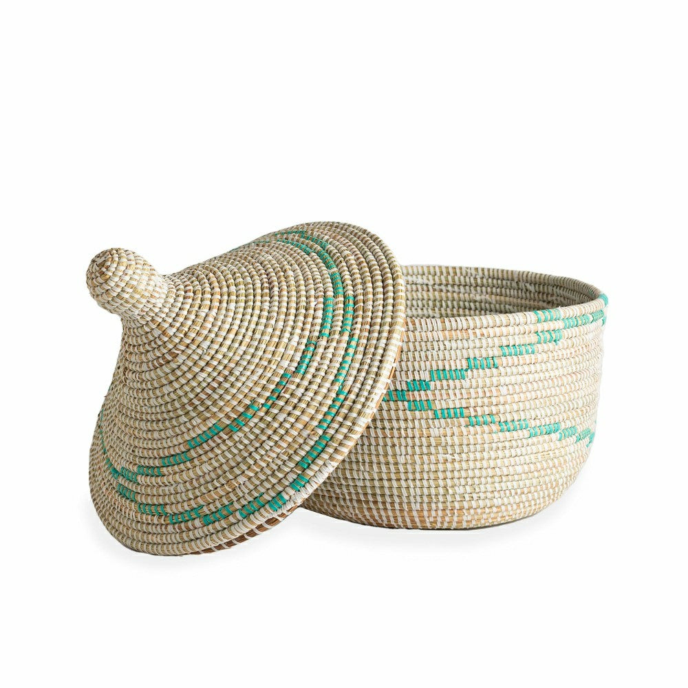 Senegalese Woven Warming Basket | Plow & Hearth