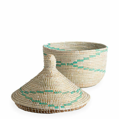 Senegalese Woven Warming Basket | Plow & Hearth