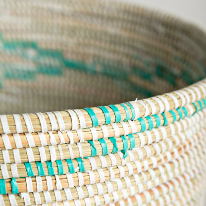 Senegalese Woven Warming Basket | Plow & Hearth