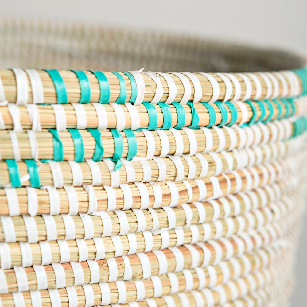 Senegalese Woven Warming Basket | Plow & Hearth