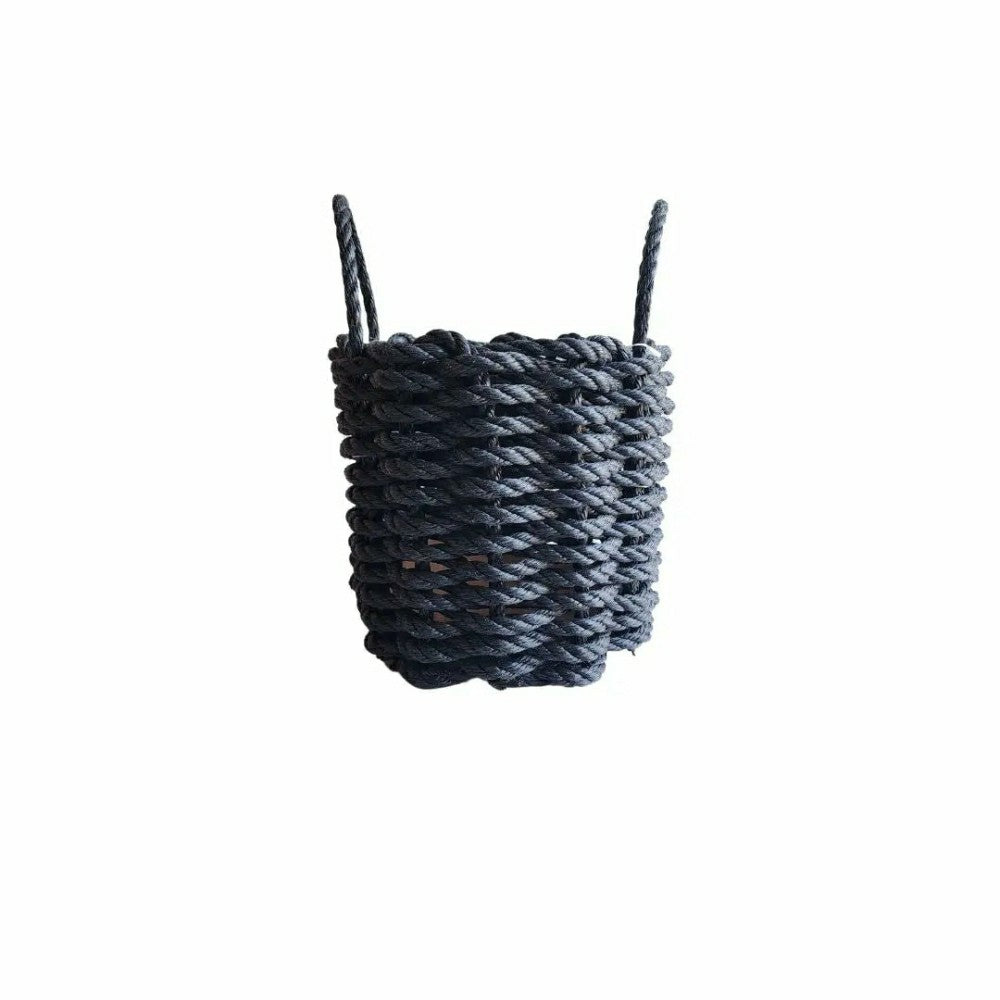 Solid, Single Color Maine Lobster Rope Basket, Handmade | Plow & Hearth