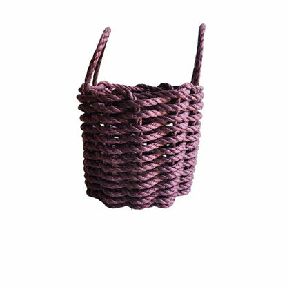 Solid, Single Color Maine Lobster Rope Basket, Handmade | Plow & Hearth