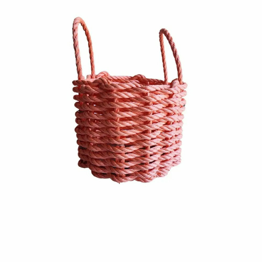 Solid, Single Color Maine Lobster Rope Basket, Handmade | Plow & Hearth