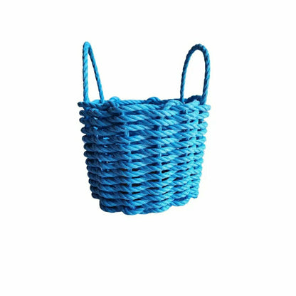 Solid, Single Color Maine Lobster Rope Basket, Handmade | Plow & Hearth