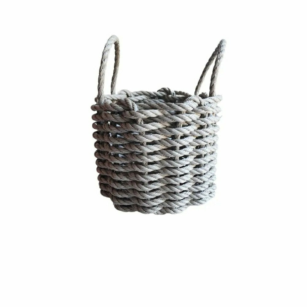 Solid, Single Color Maine Lobster Rope Basket, Handmade | Plow & Hearth