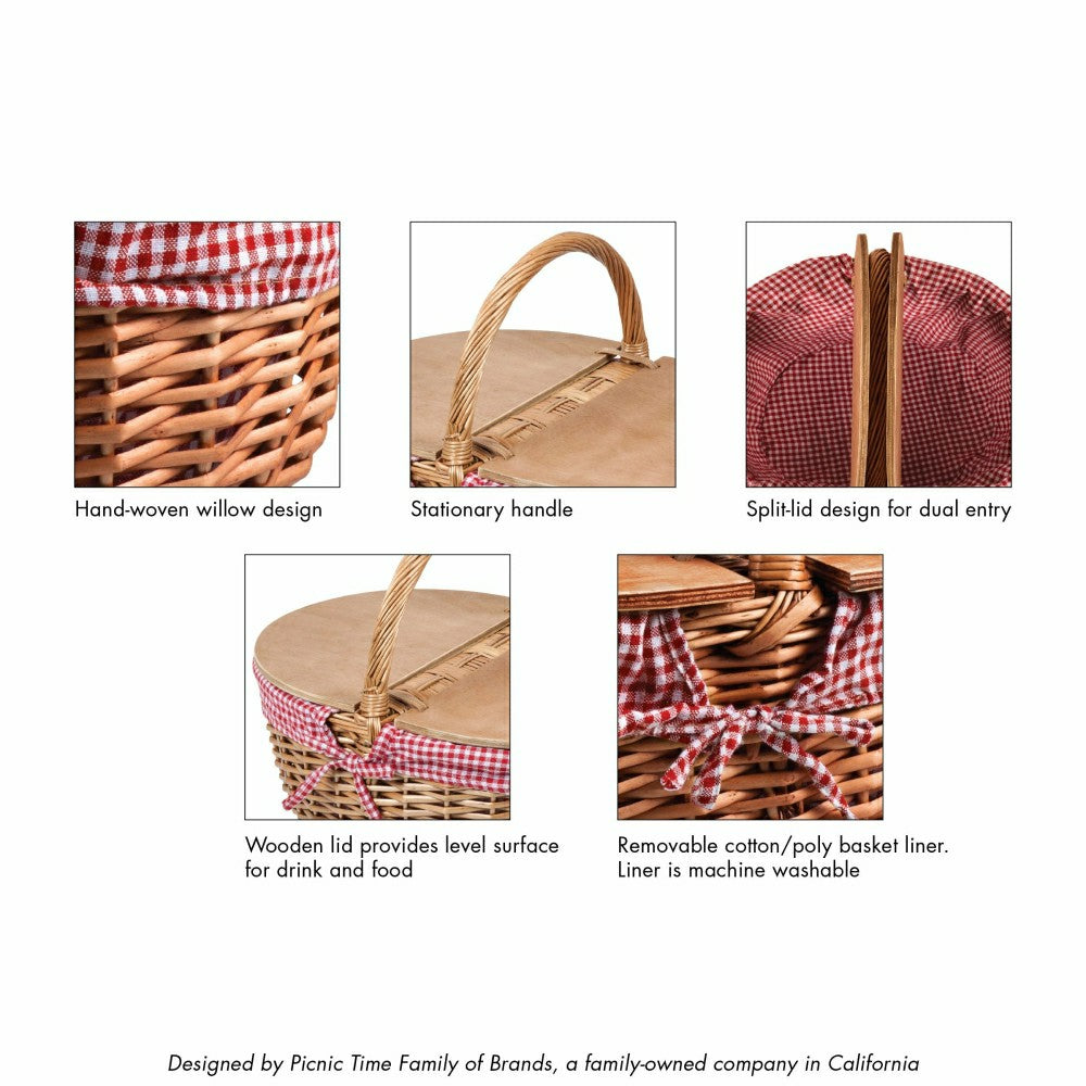 Country Picnic Basket | Plow & Hearth