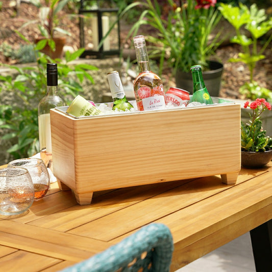 Wooden Beverage Tub | Plow & Hearth