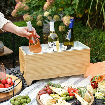 Wooden Beverage Tub | Plow & Hearth