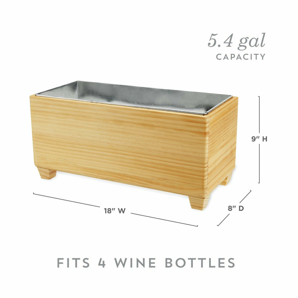 Wooden Beverage Tub | Plow & Hearth