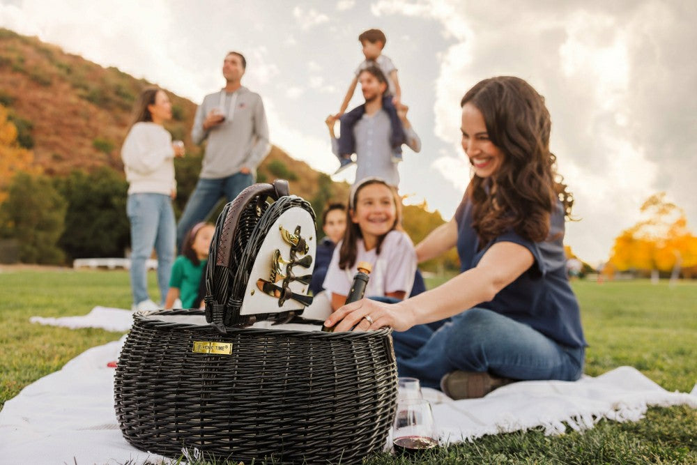 Evening Picnic Basket with Service for Two | Plow & Hearth