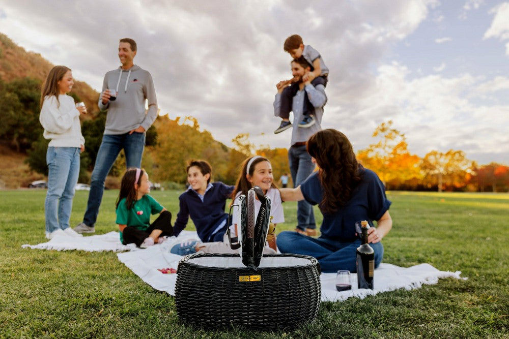Evening Picnic Basket with Service for Two | Plow & Hearth