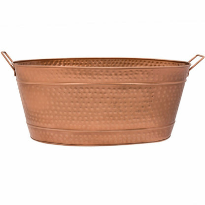 Oval Copper Plated Tub | Plow & Hearth
