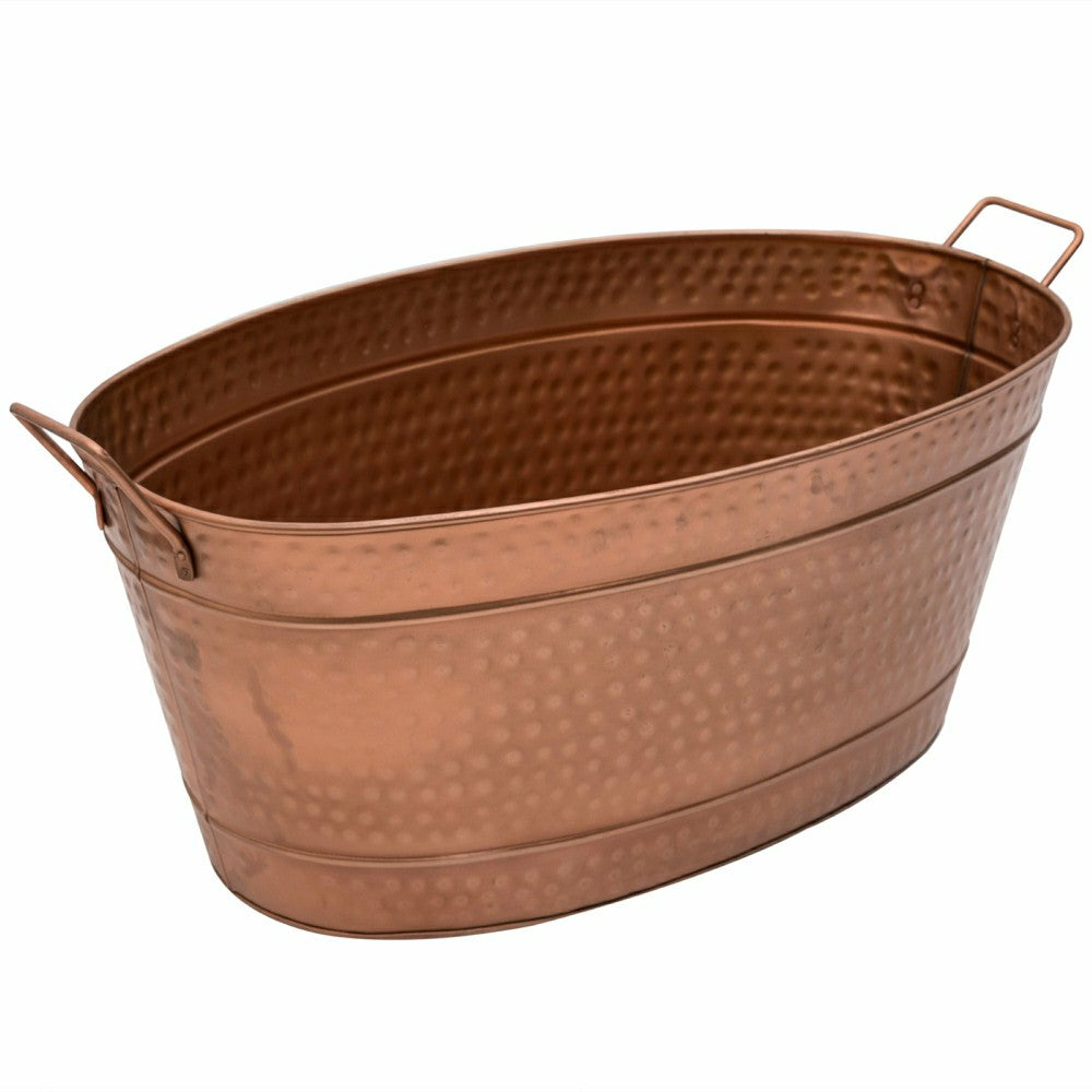 Oval Copper Plated Tub | Plow & Hearth
