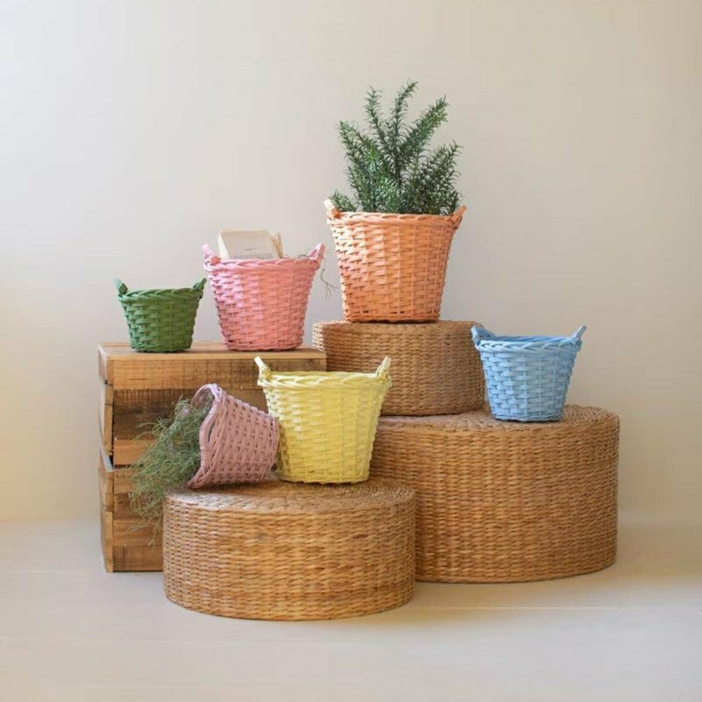 Willow Easter Basket Planter, Set of 6 | Plow & Hearth