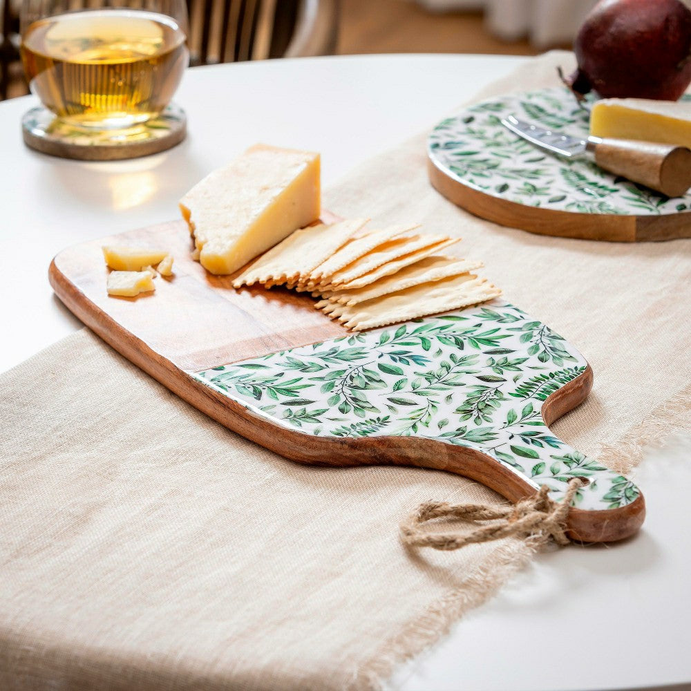 Olive Oasis Wood Cutting Board, 16"L | Plow & Hearth