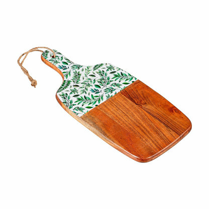 Olive Oasis Wood Cutting Board, 16"L | Plow & Hearth