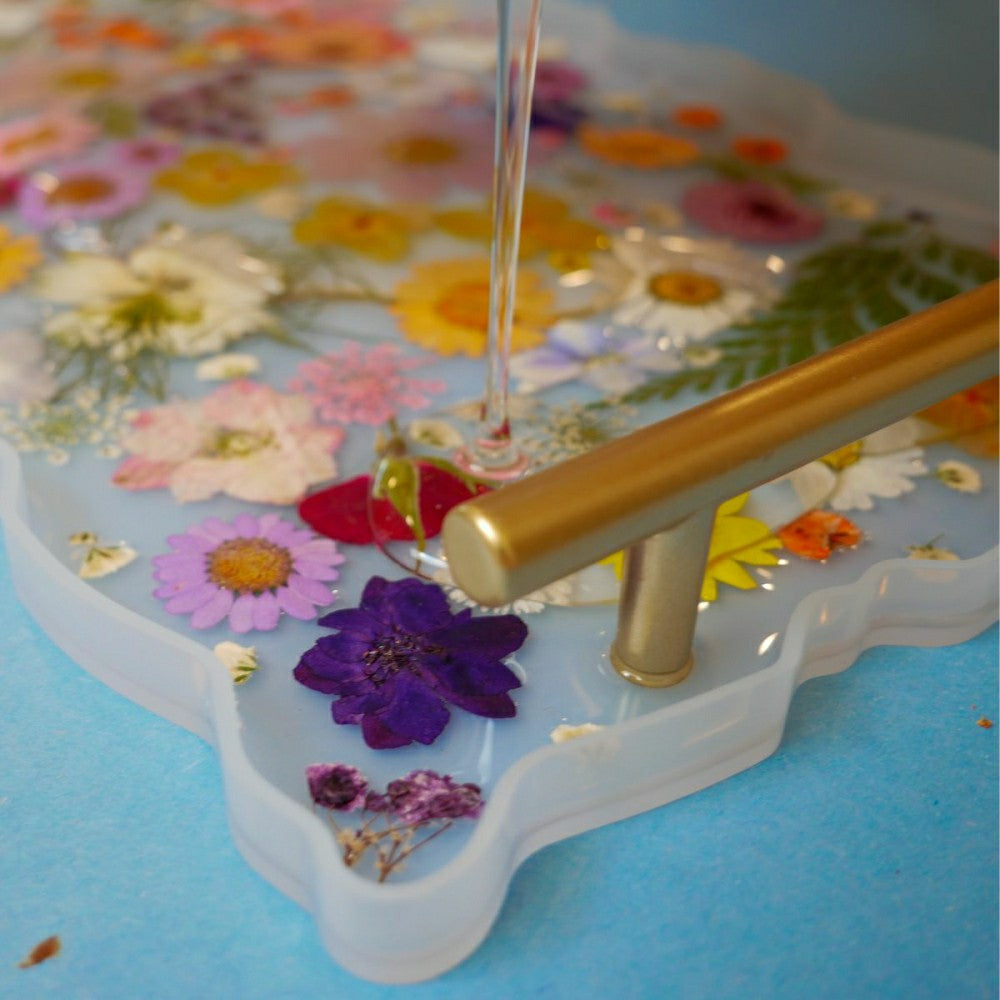 Floral Resin Serving Tray Kit | Plow & Hearth