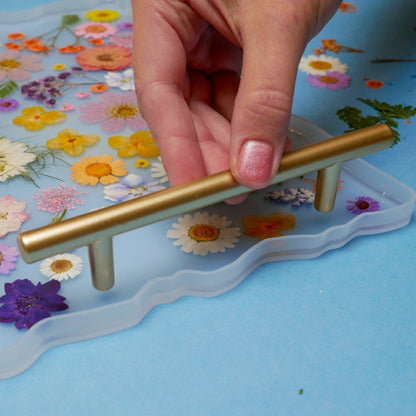 Floral Resin Serving Tray Kit | Plow & Hearth