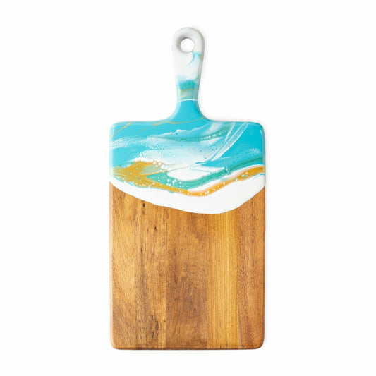 Acacia Wood & Resin Cutting Board | Plow & Hearth