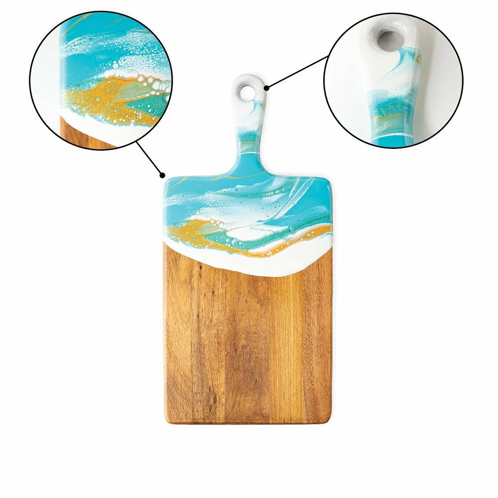 Acacia Wood & Resin Cutting Board | Plow & Hearth