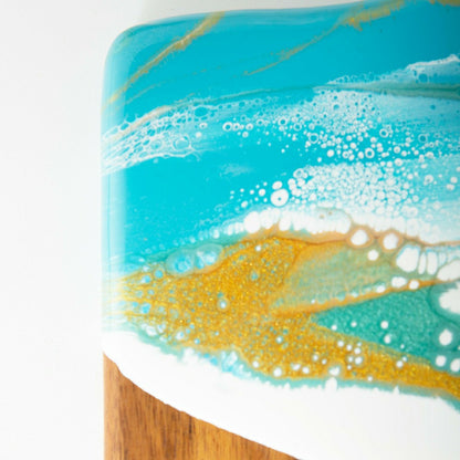 Acacia Wood & Resin Cutting Board | Plow & Hearth