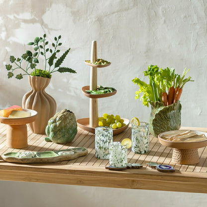 3-Tiered Bamboo Server | Plow & Hearth