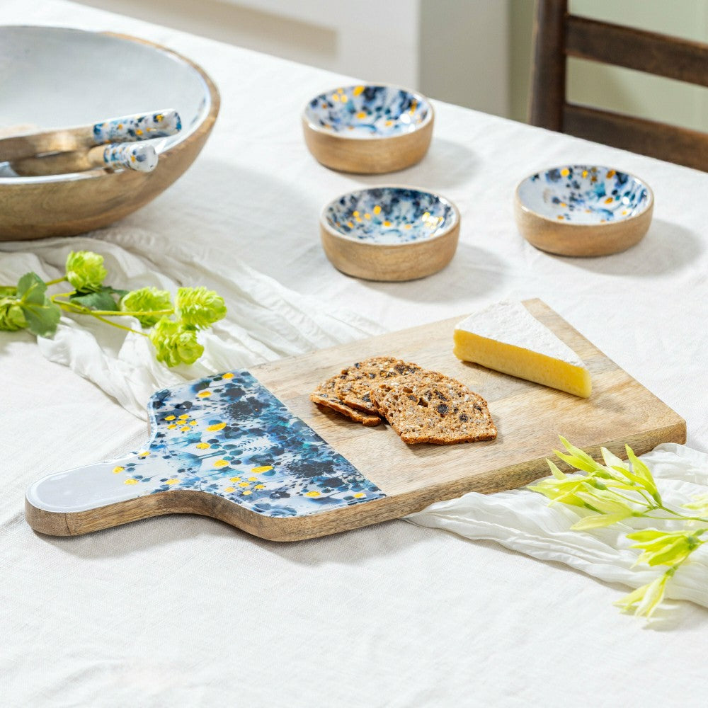 VivaStyle Gilded Meadow Wood Cutting Board | Plow & Hearth